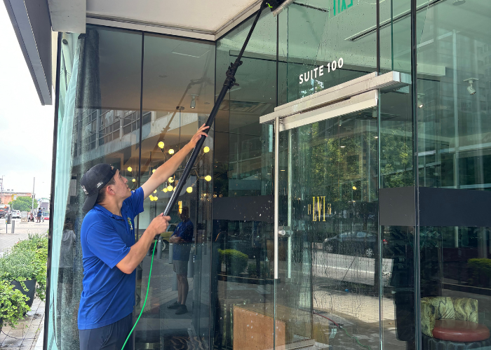 Commercial Window Cleaning in Plano TX