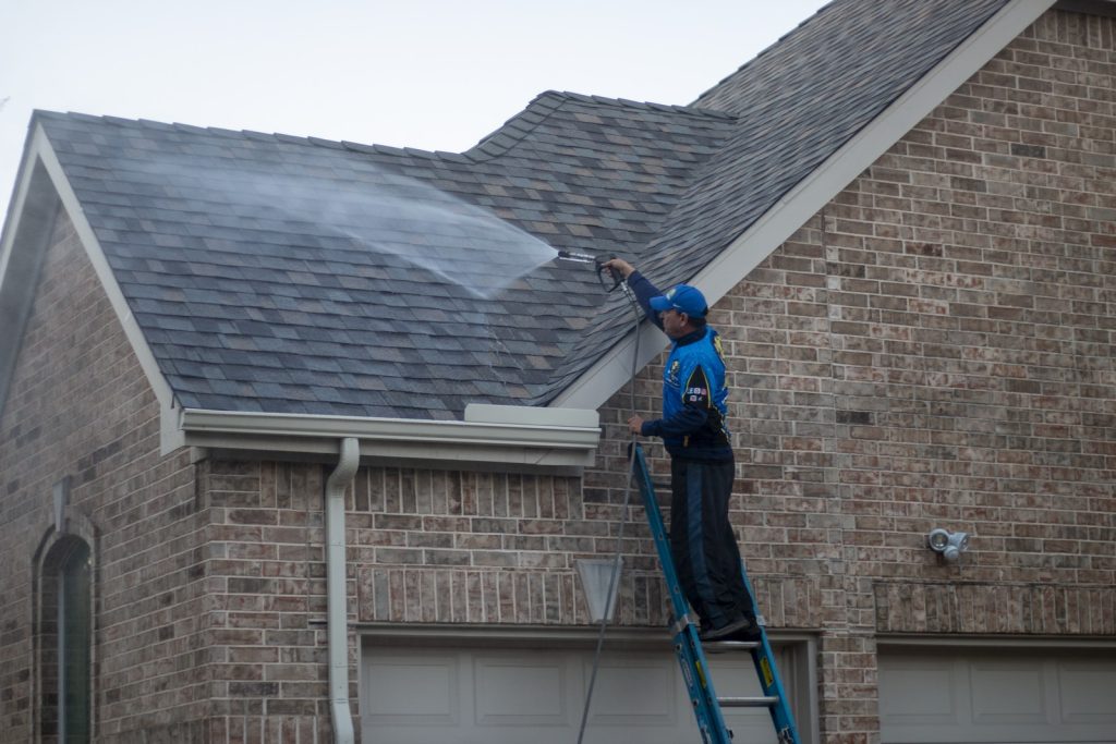 Roof Washing in Dallas TX